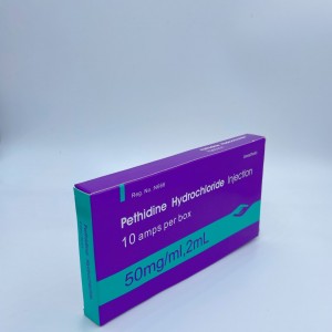 50mg/ml, 2ml Pethidine Hydrochlorid Injection