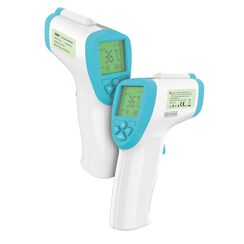 Érintésmentes infravörös hőmérő, infravörös hőmérő pisztoly, kézi hőmérő pisztoly, érintésmentes infravörös baba lázmérő, testhőmérő és felületi hőmérő