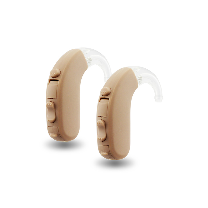 Hörgeräte, Hörgeräte für Senioren und Erwachsene, wiederaufladbar mit doppelter Rauschunterdrückung, Hörverstärker für Erwachsene mit Hörverlust, digitales Ohrhörgerät mit einstellbarer Lautstärke (2 Stück)