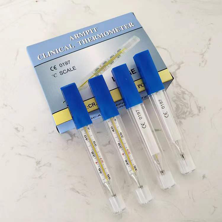 Mercury-free clinical thermometer, Oral Thermometer C/F for Temperature Measurement