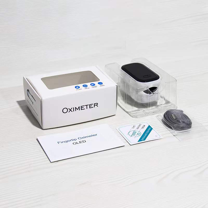 Pulse Oximeter Fingertip, Monitor di ossigenu Fingertip, Monitor di saturazione d'ossigenu, Display TFT Dual Color